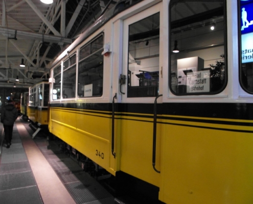 Förderverein zu Gast im Straßenbahnmuseum